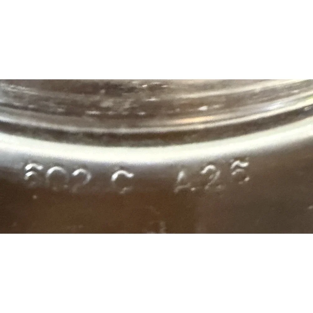 Vintage PYREX 602-B Clear Glass Oval Casserole Dish 602-C Lid Corning USA